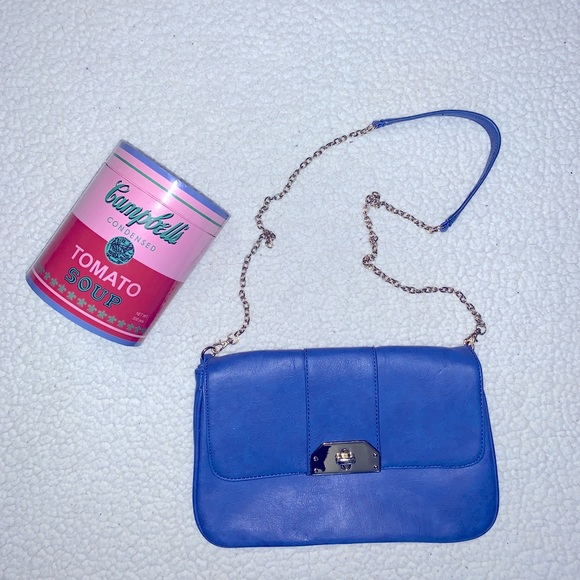 Aldo Handbags - Blue Faux Leather Aldo oversized-clutch/Purse